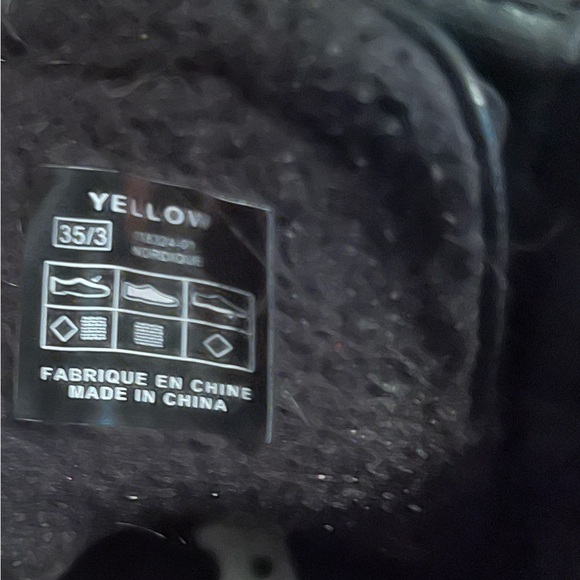 Kid Black Fur-Lined Boots - Picture 5 of 5